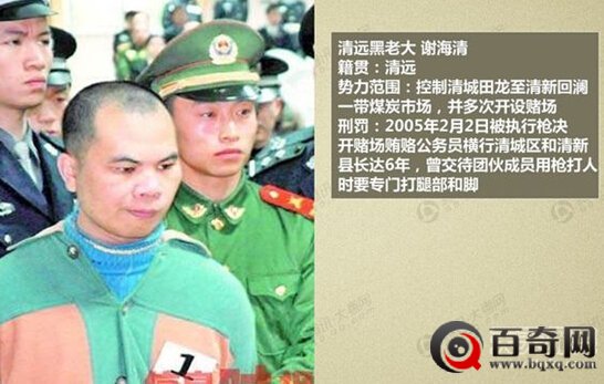 广东十大黑帮老大曝光 你知道几个？