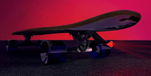 滑板灯 安全还是第一