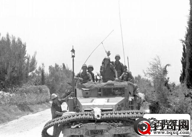 老照片：战争中的以色列