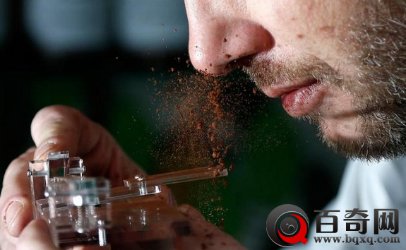 用鼻子吃巧克力 你听说过没