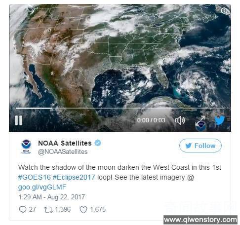 超级日全食在大西洋中部结束，2017美国超级日全食图片集锦