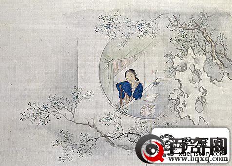 老照片：十二金钗图册