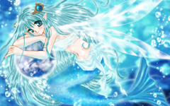 巨德湖跃起的美人鱼