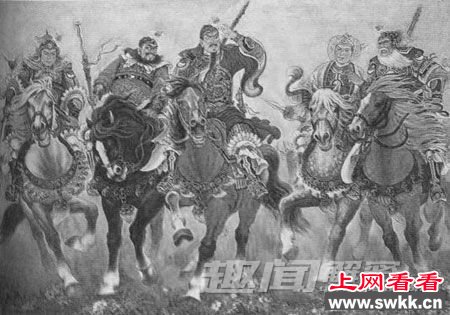 盘点蜀国五虎上将排名：关羽居首