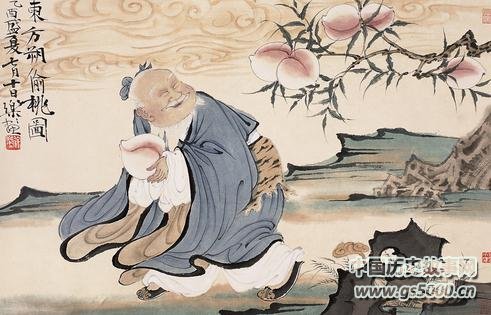 东方朔偷桃的神话典故