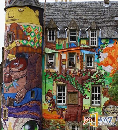 如此梦幻卡通城堡 给你惊吓还是惊喜?