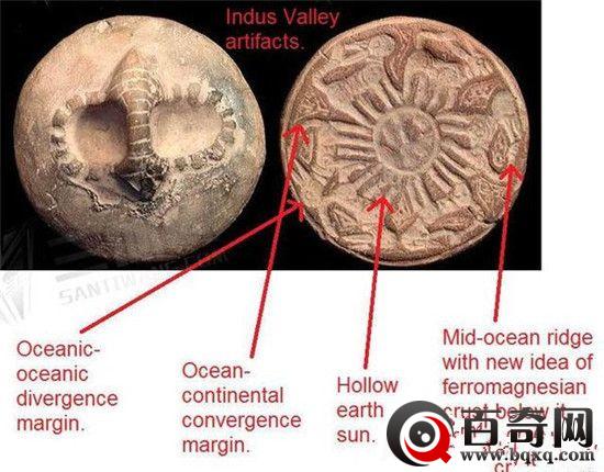 印度发现失落的文明遗迹 神秘符号似外星人到访