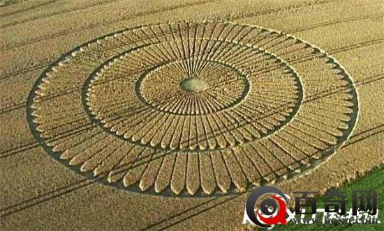 麦田怪圈真相揭秘：四维物体在三维世界中的投