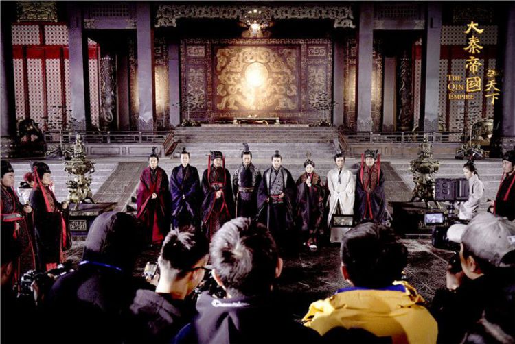 《大秦帝国之天下》开放探班张鲁一段奕宏邂逅历史传奇