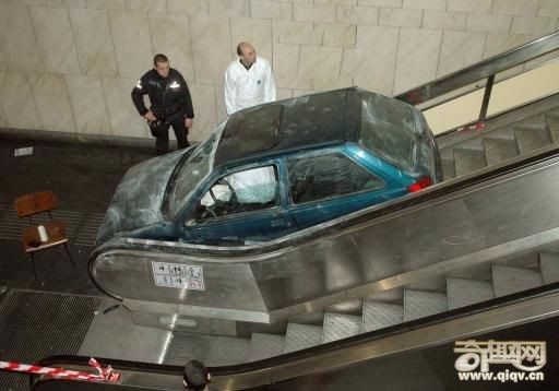 意想不到的车祸现场，诡异