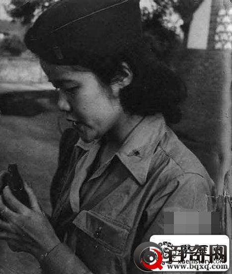 老照片：电视剧中的国军女兵与真实历史形象差距