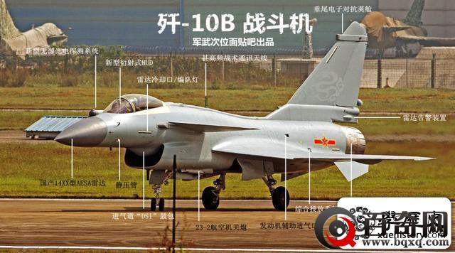 图解歼-10：从歼-10A到歼-10B，外形上都有哪些变化？