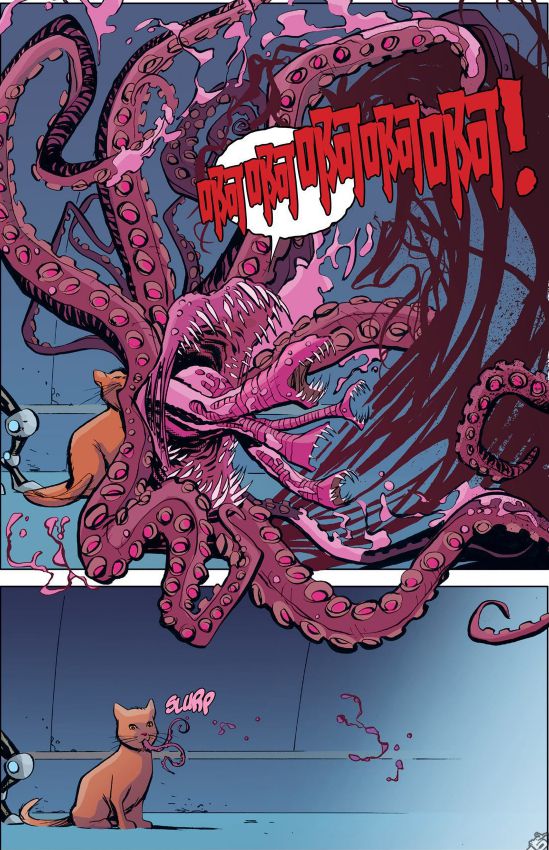 《惊奇队长》里的橘猫来头可不小，它能一口吃掉整个宇宙！