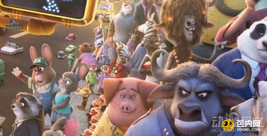 《疯狂动物城》中隐藏的彩蛋 看完你也没注意到