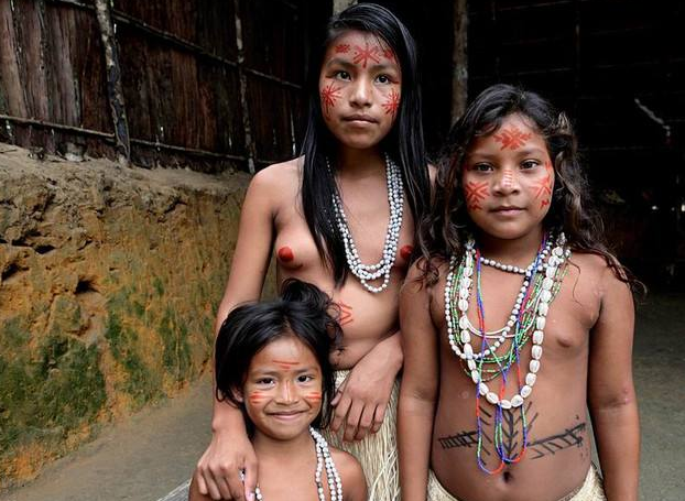 印第安纯女性部落 袭击男子做一夜夫妻_0