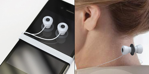 Octopus吸盘耳机 吸附屏幕帮你收纳