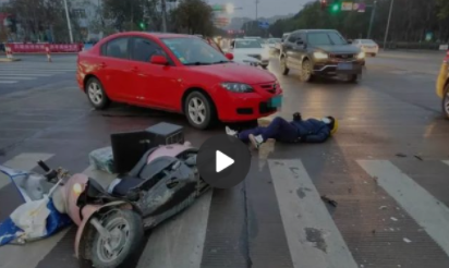 撞倒外卖小哥后，浙江女子的决定出乎意料