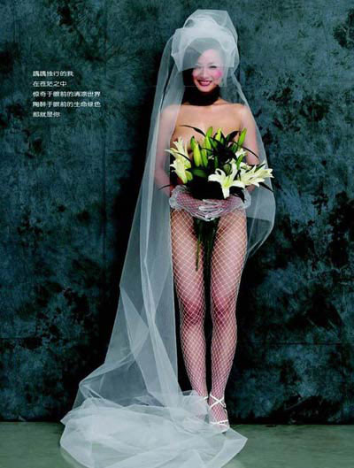 裸体婚纱照你敢吗？