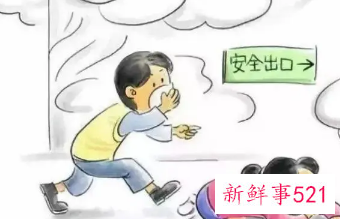 发生火灾自救逃生步骤