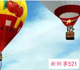 梦到坐热气球飞上天又下来了