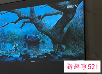 简单大方电视背景图