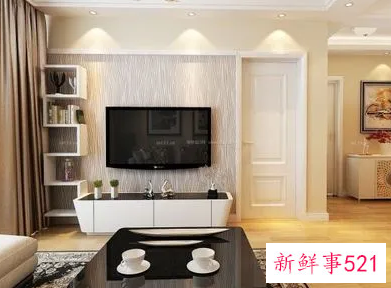 简单的电视背景墙设计
