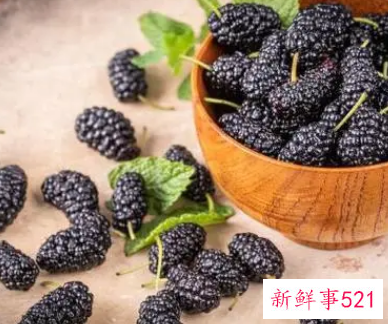 水果黑莓的功效