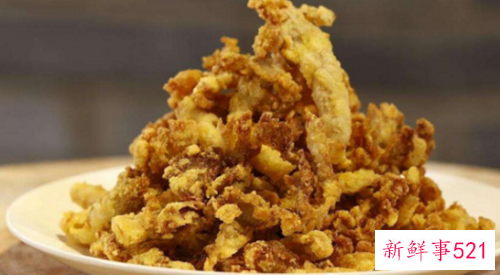 椒盐蘑菇超好吃的下酒菜