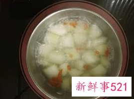 冰糖雪梨饮料制作