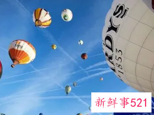 梦到坐热气球飞上天又下来了