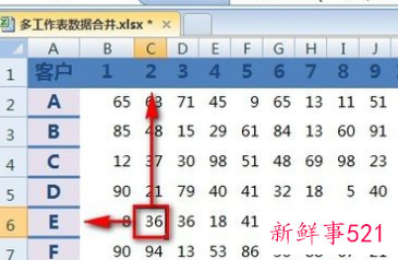 多个sheet提取数据汇总