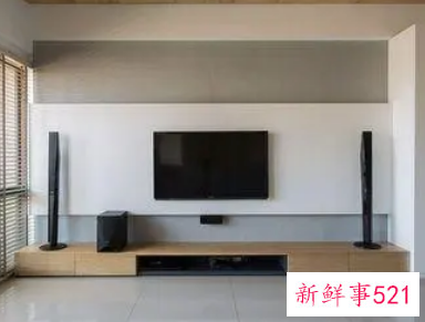 简单的电视背景墙设计