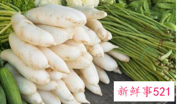 白萝卜和什么食物相克