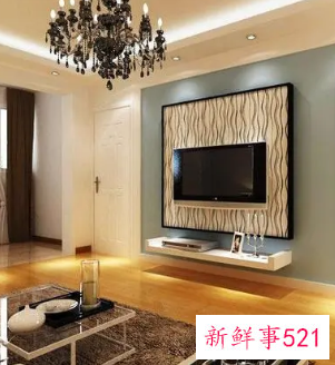 简单的电视背景墙设计