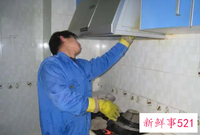 清洗油烟机小窍门