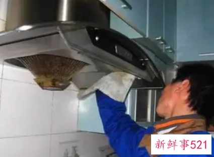 清洗油烟机小窍门