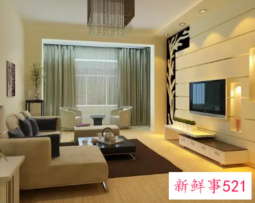 简单的电视背景墙设计