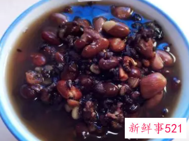 黑米核桃红枣的功效