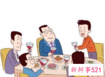 女的和领导吃饭敬酒话语