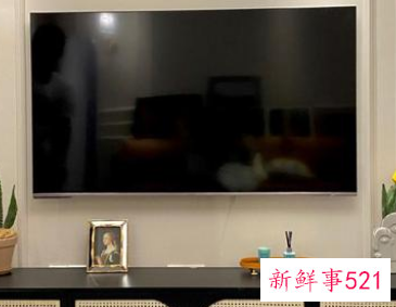 简单大方电视背景图