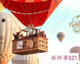 梦到坐热气球飞上天又下来了