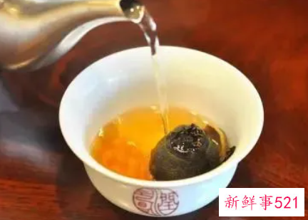 陈年小青柑普洱茶的功效