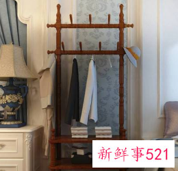 卧室挂衣架落地家用欧式