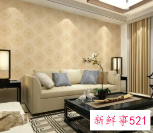 客厅墙纸选择