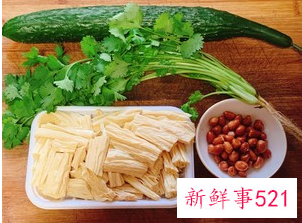 青瓜腐竹凉拌怎么做好吃