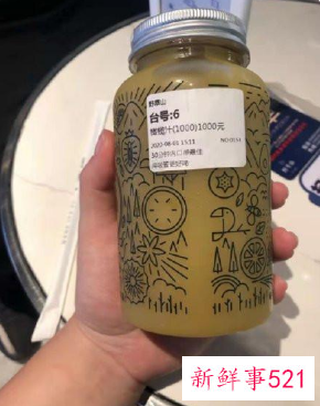 奶茶店回应一杯饮料1000元：原料800一斤