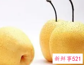 秋天吃梨的好处