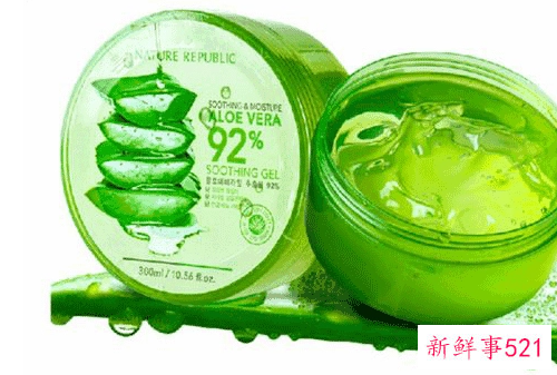 芦荟胶护理头发的用法