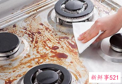 厨房的污渍用什么能轻松去除