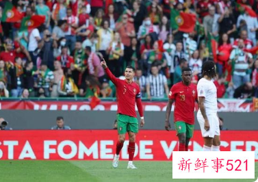 C罗4分钟梅开二度助葡萄牙斩获首胜